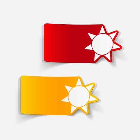 Realistic element of modern designのイラスト素材