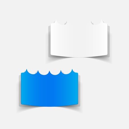 Realistic element of modern designのイラスト素材
