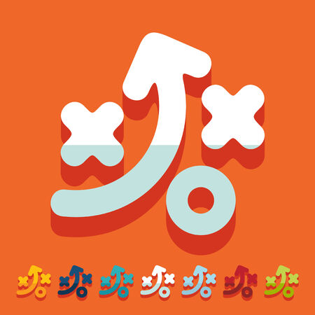 Flat design: tacticsのイラスト素材