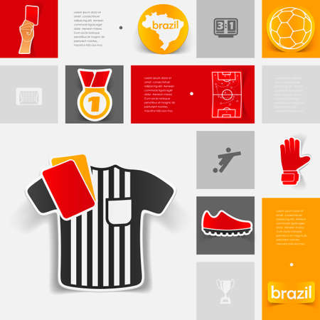 football, soccer infographicのイラスト素材