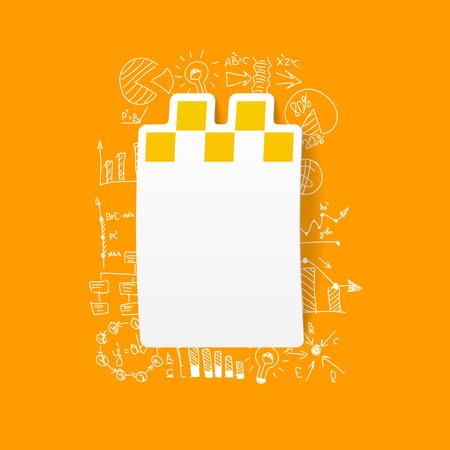 Drawing business formulas: taxiのイラスト素材