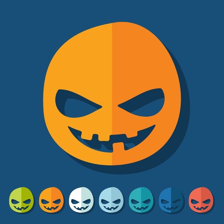 Flat design: monsterのイラスト素材