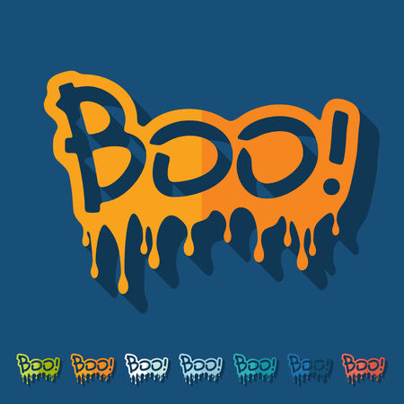 Flat design: booのイラスト素材