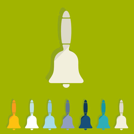 Flat design: bellのイラスト素材