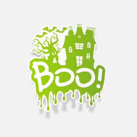 realistic design element: booのイラスト素材