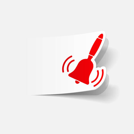 realistic design element: bellのイラスト素材