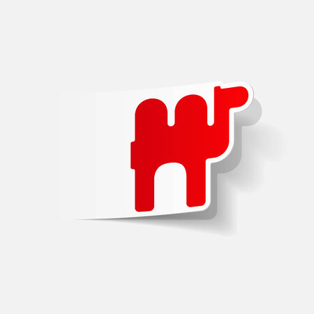 realistic design element: camelのイラスト素材