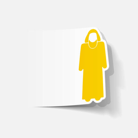 realistic design element: muslimのイラスト素材