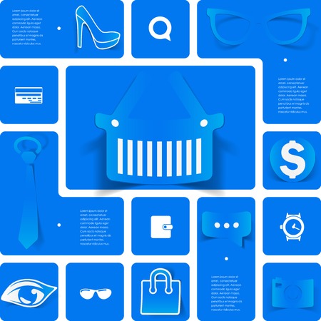 Fashion infographicのイラスト素材