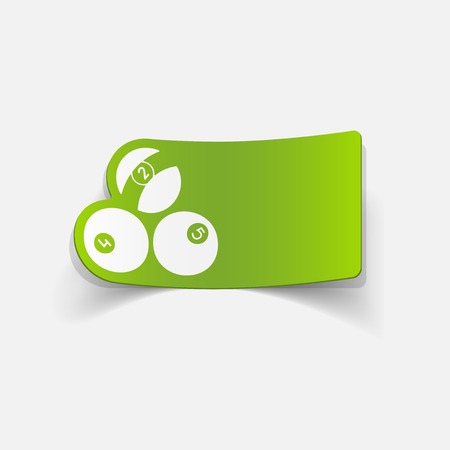 realistic design element: billiardsのイラスト素材