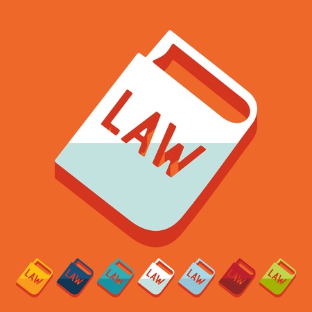 Flat design: constitutionのイラスト素材