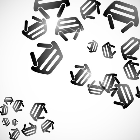 abstract background: basketのイラスト素材