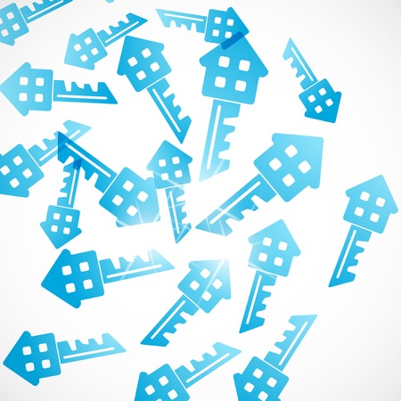abstract background: keyのイラスト素材