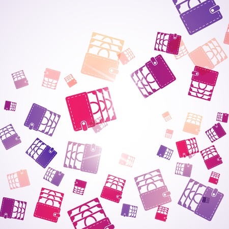 abstract background: purseのイラスト素材