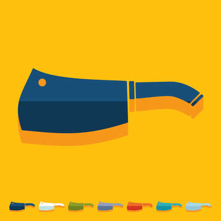 Flat design: knifeのイラスト素材