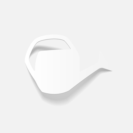 realistic design element: watering canのイラスト素材