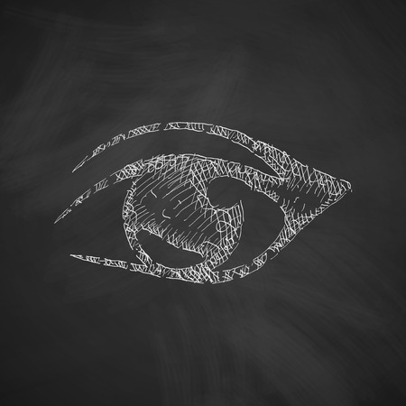 eye iconのイラスト素材