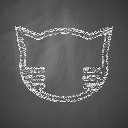 cat iconのイラスト素材