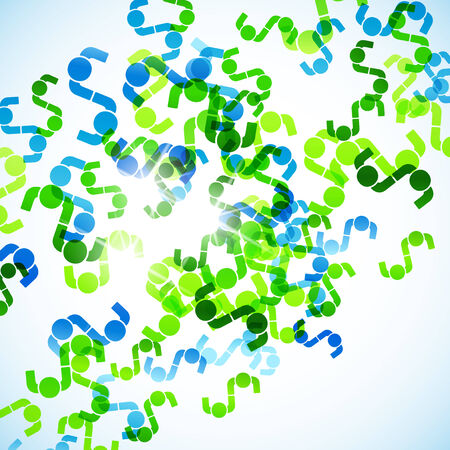 abstract background: handshakeのイラスト素材