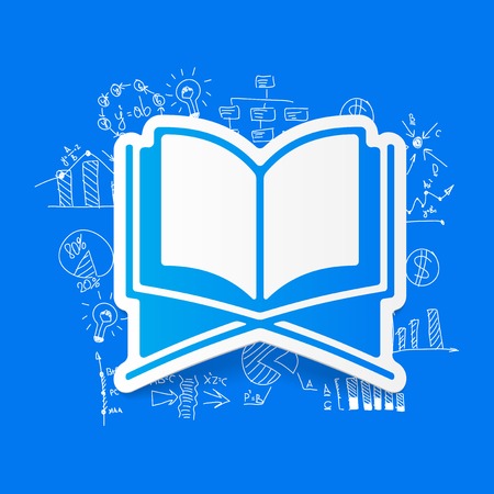 Drawing business formulas: koranのイラスト素材