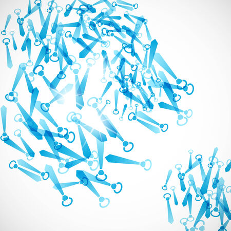 abstract background: tieのイラスト素材