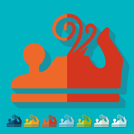 Flat design: jointerのイラスト素材