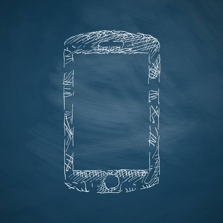 smartphone iconのイラスト素材