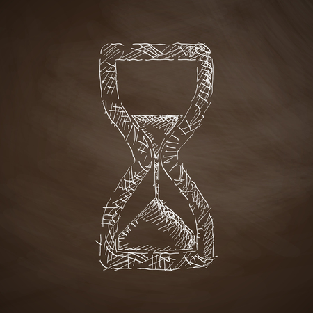 hourglass iconのイラスト素材