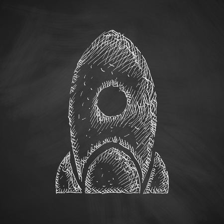 rocket iconのイラスト素材