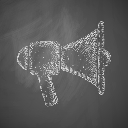 megaphone iconのイラスト素材