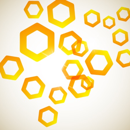 abstract background: polygonのイラスト素材