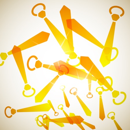 abstract background: tieのイラスト素材