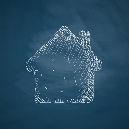 house iconのイラスト素材