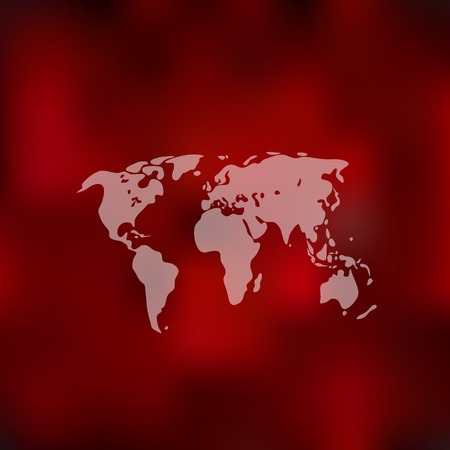 map icon on blurred backgroundのイラスト素材