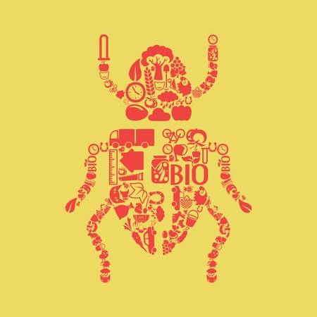 beetle iconのイラスト素材