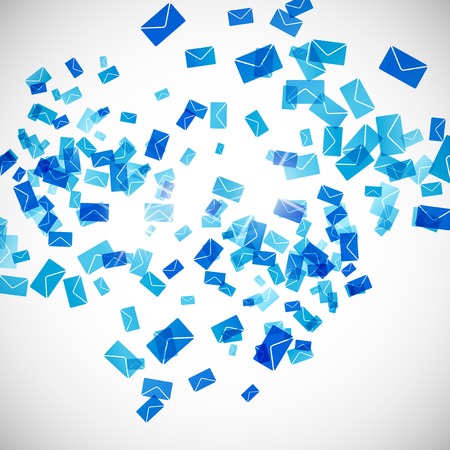 abstract background: envelopeのイラスト素材