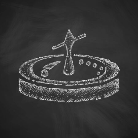 roulette iconのイラスト素材