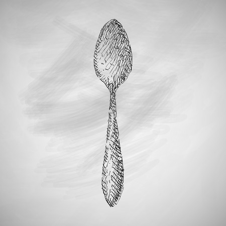 spoon iconのイラスト素材