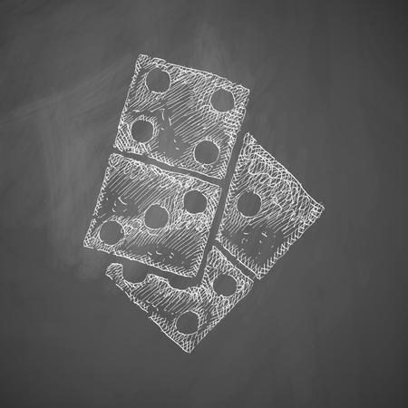 domino iconのイラスト素材