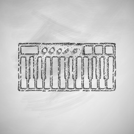 synthesizer iconのイラスト素材