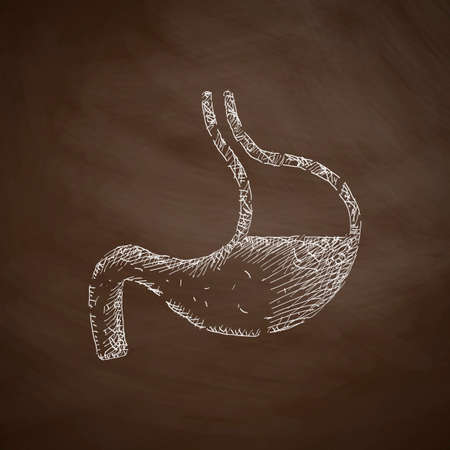 stomach iconのイラスト素材