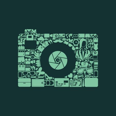 photo iconのイラスト素材