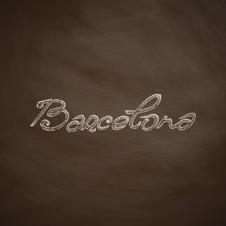 Barcelona iconのイラスト素材