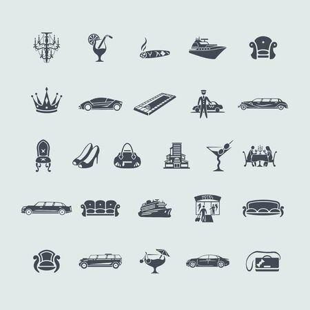 Set of tourism iconsのイラスト素材