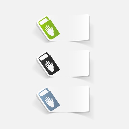 realistic design element: constitutionのイラスト素材