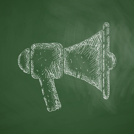 megaphone iconのイラスト素材