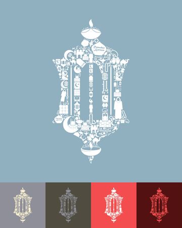 lantern iconのイラスト素材