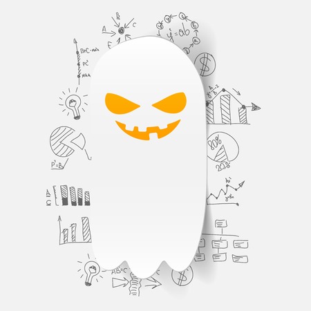 Drawing business formulas: monsterのイラスト素材