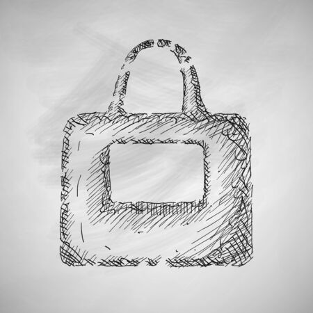 bag iconのイラスト素材