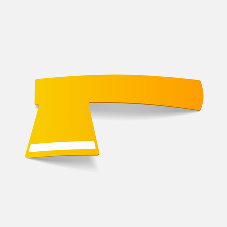 realistic design element: axeのイラスト素材